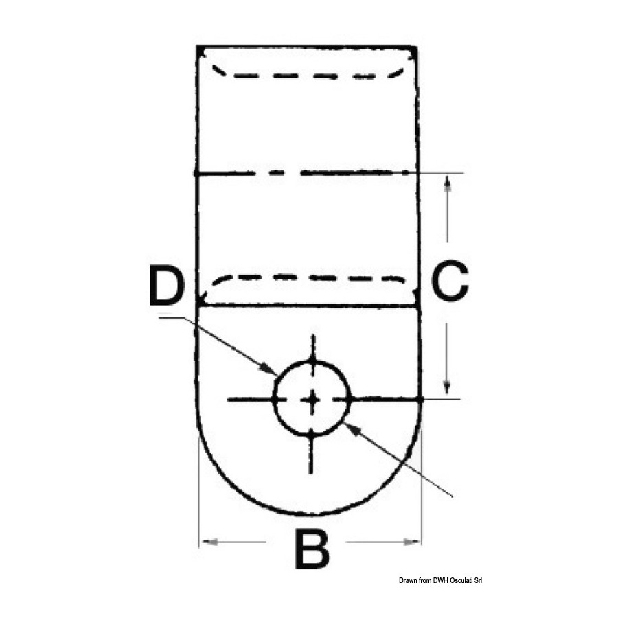 Colliers de fixation en nylon 