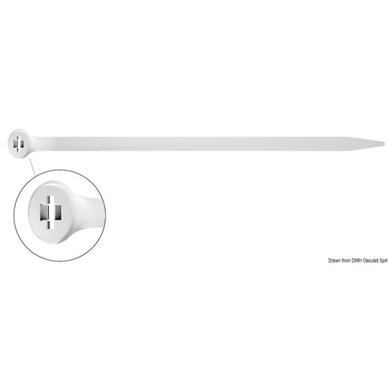 Collier 2-Lock® avec fermeture en acier inox AISI316 