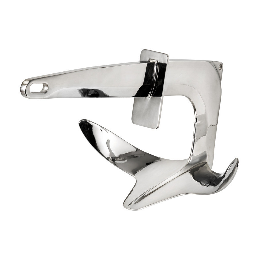 Ancre Trefoil® acier inox avec plaque de blocage 