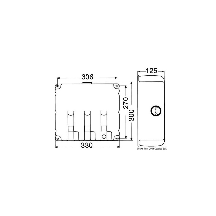 Système lave-vitres « Doga » Variante ou Accessoires Réduit:9,7 l 2 pompes 12 V *19.106.12*