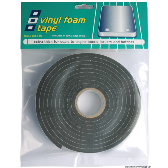 Ruban adhésif PSP MARINE TAPES pour l’étanchéité des hublots, panneaux de pont, fenêtres etc… 