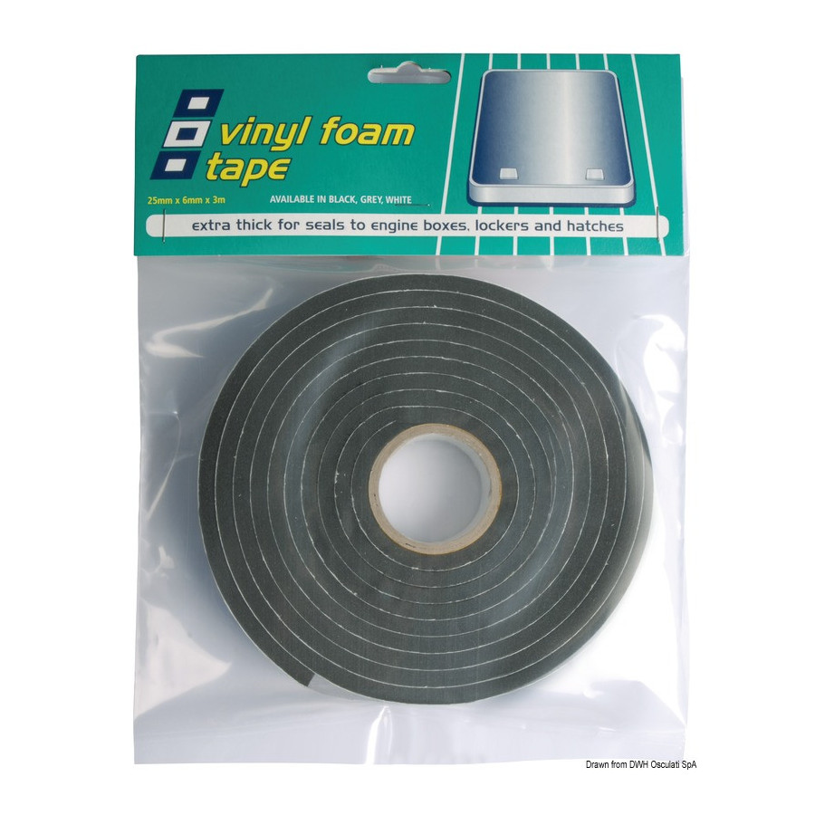 Ruban adhésif PSP MARINE TAPES pour l’étanchéité des hublots, panneaux de pont, fenêtres etc… 