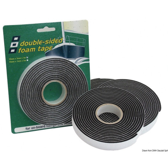 Ruban double face souple 