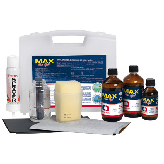 Rénovateur anti-rayures pour polycarbonate Max New Light 