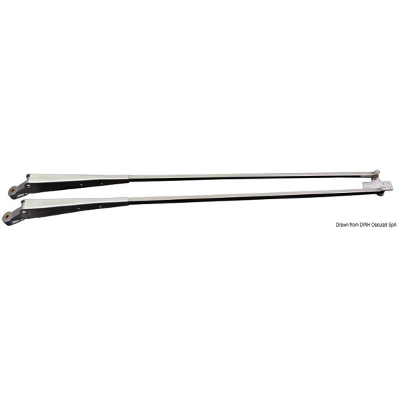 Bras pantographes pour moteur 100W - 19.186.02 