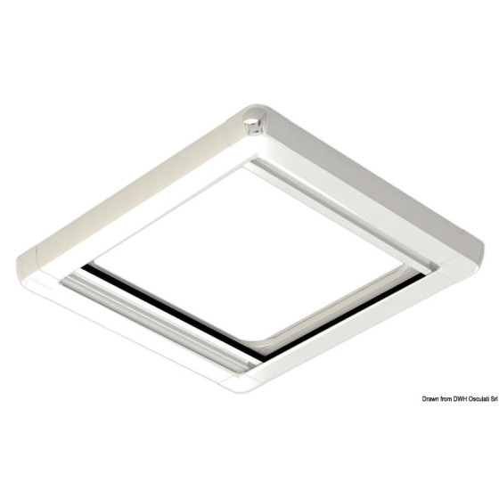 Rideau occultant et moustiquaire à enrouler DOMETIC SkyScreen Roller Surface 2 - installés sur la surface. 