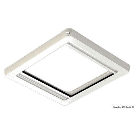 Rideau occultant et moustiquaire à enrouler DOMETIC SkyScreen Roller Surface 2 - installés sur la surface.