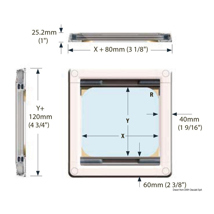 Rideau occultant et moustiquaire plissés DOMETIC Pleated SkyScreen 