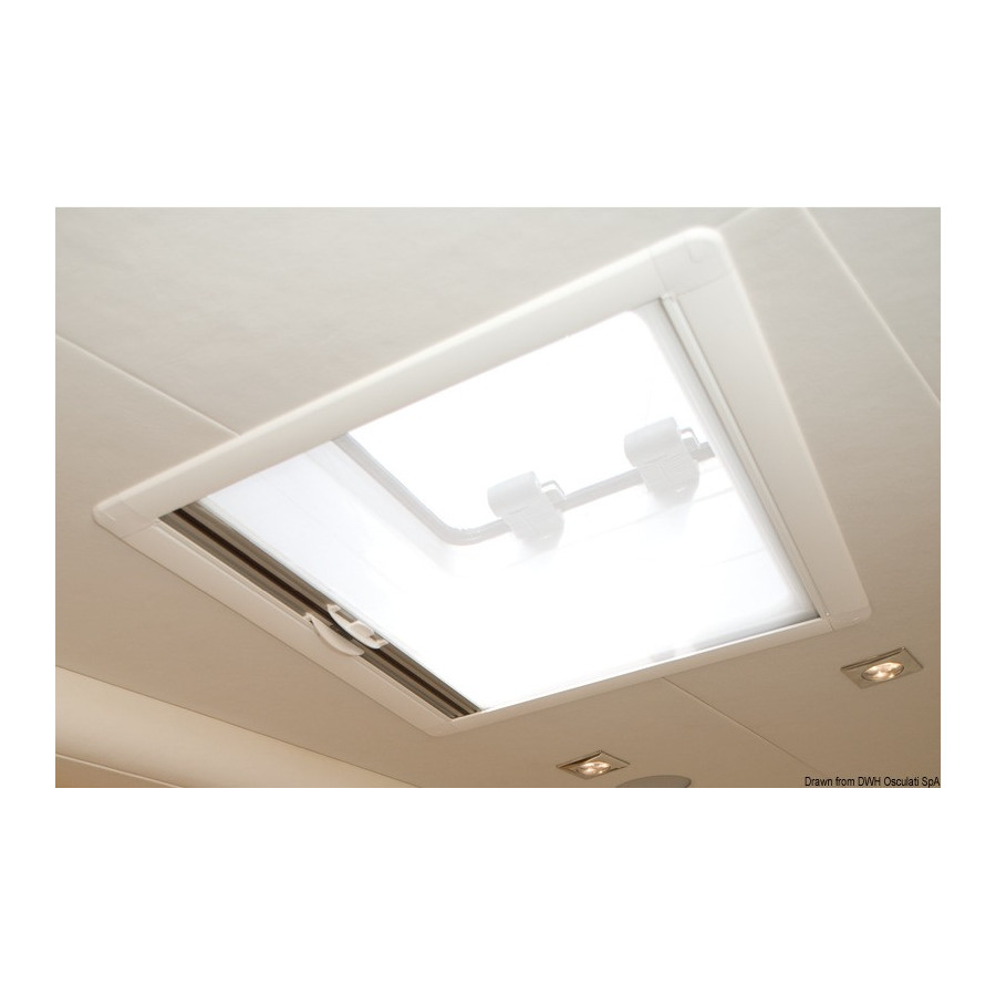 Rideau occultant et moustiquaire à enrouler DOMETIC Recessed SkyScreen 