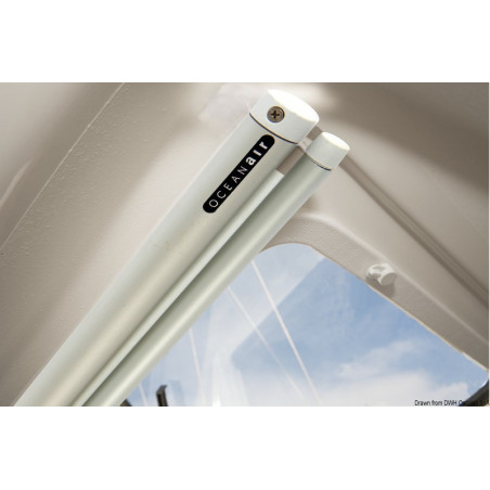 Rideau occultant à enrouler DOMETIC SkyshadePortshade 320 pour hublots et fenêtres