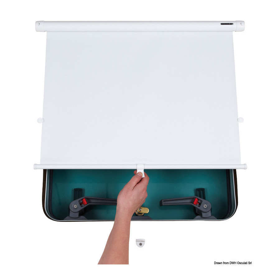 Rideau occultant à enrouler DOMETIC Skyshade Cabinshade pour panneaux de pont et fenêtres 