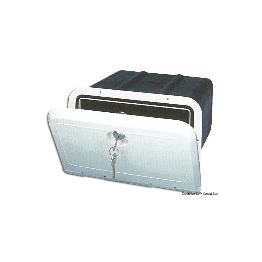Niche fourre-tout avec façade blanche 