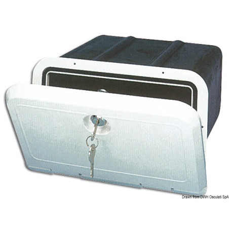 Niche fourre-tout avec façade blanche