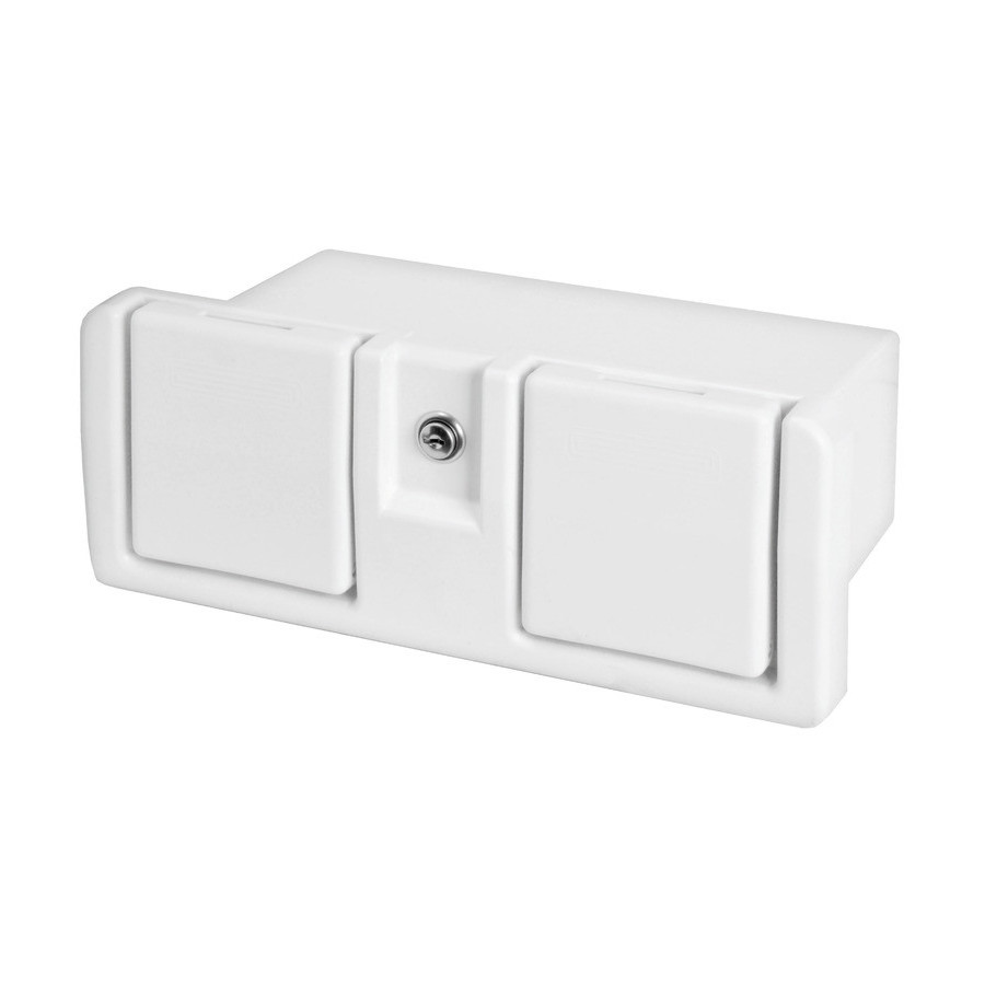 Compartiment porte-objets avec porte-verres 