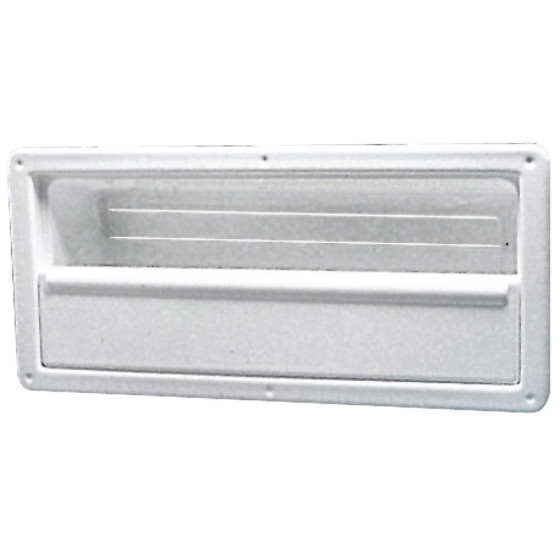 Poche latérale fourre-tout en ABS blanc Variante ou Accessoires Réduit:ABS blanc 540 x 244 x 120 mm *20.025.00*