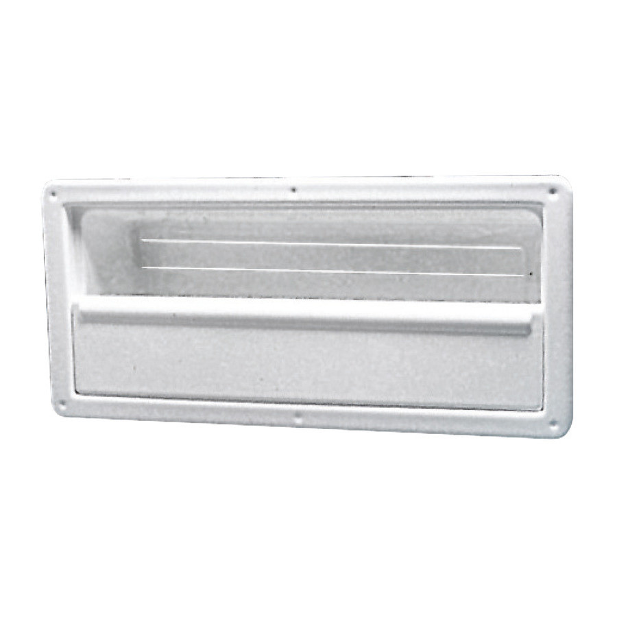 Poche latérale fourre-tout en ABS blanc Variante ou Accessoires Réduit:ABS blanc 540 x 244 x 120 mm *20.025.00*
