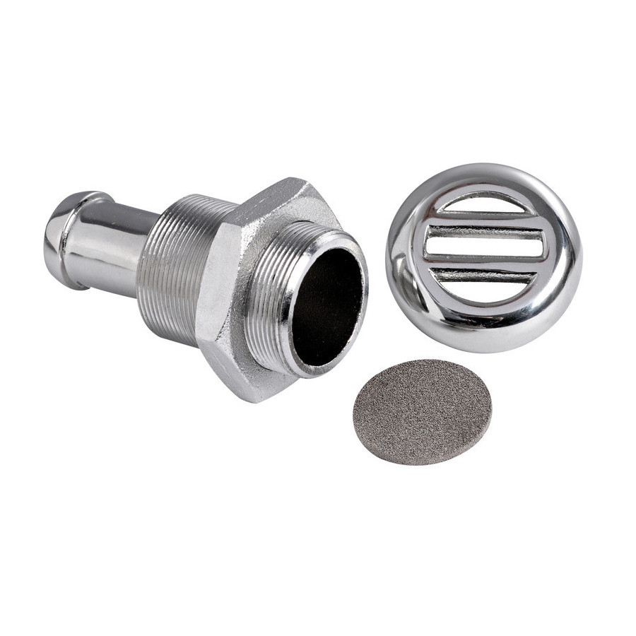 Bouchons de craburant en inox AISI 316 poli miroir avec système anti-débordement 