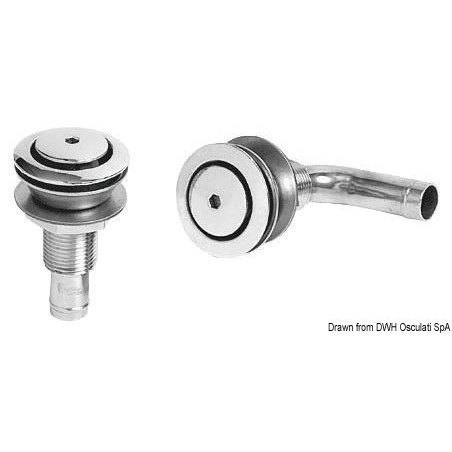 Events carburant en inox AISI 316 poli miroir