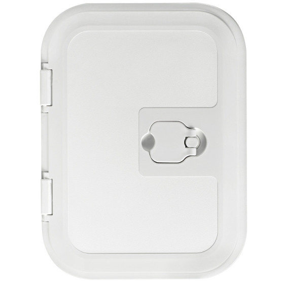 Trappes d’inspection modèle caréné avec vis invisibles Variante ou Accessoires Réduit:à ras blanc 280 x 380 mm *20.298.00*