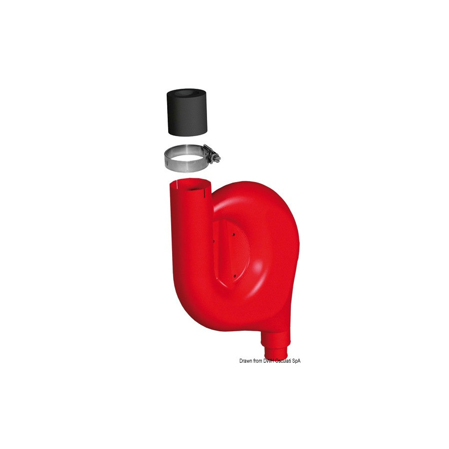 Système anti-mousse à installer  avec le bouchon carburant 