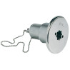 Bouchons carburant en inox AISI 316 moulé poli miroir à faible saillie