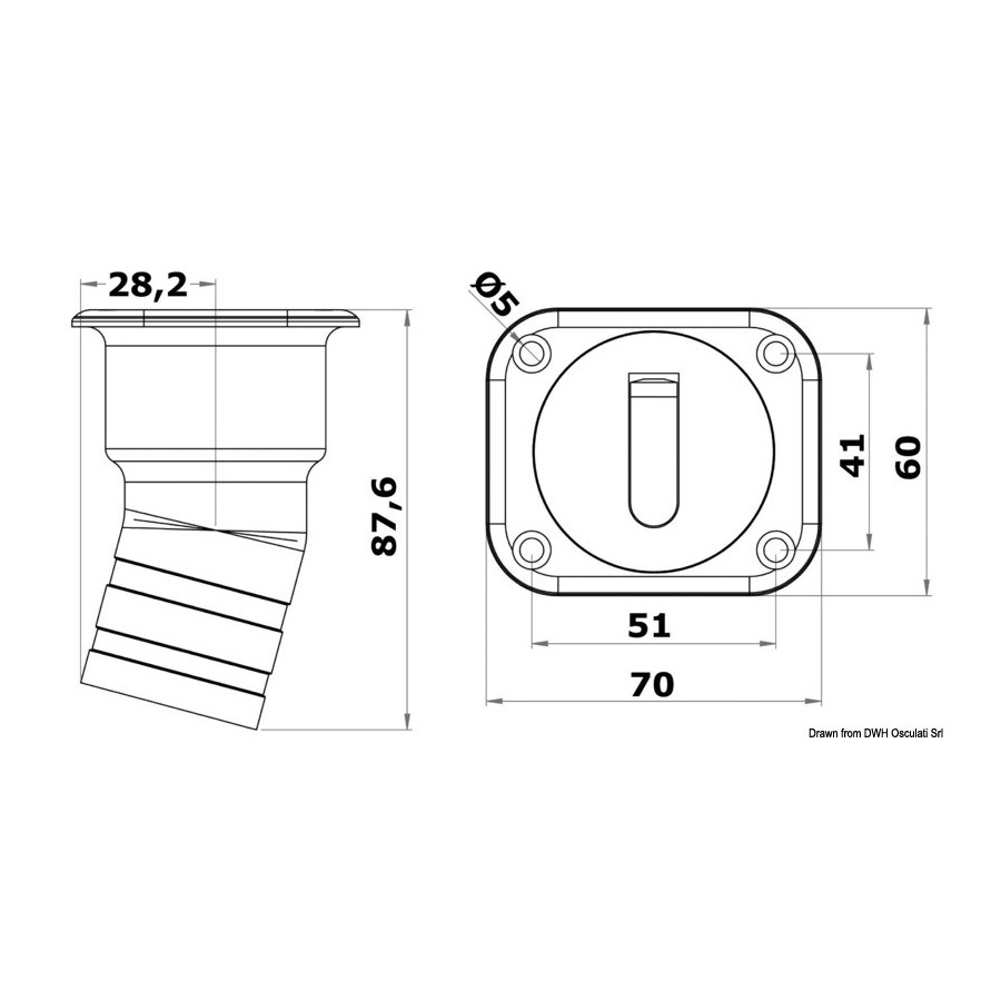 Bouchons de nable Square 