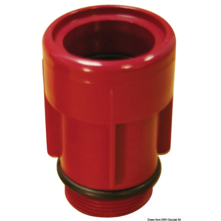 Adaptateur pour bouchons de nable waste ISO8840