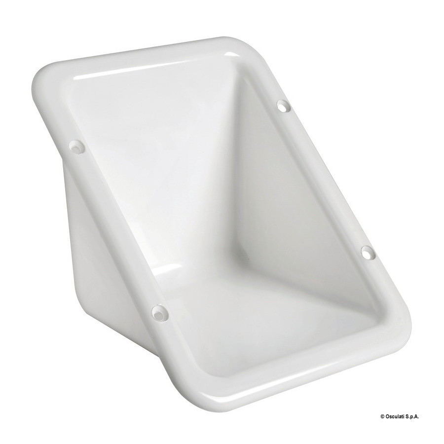 Niche à encastrer en plastique pour bouchon de ravitaillement Variante ou Accessoires Réduit:encastrer blanc p. bouchons *20.899