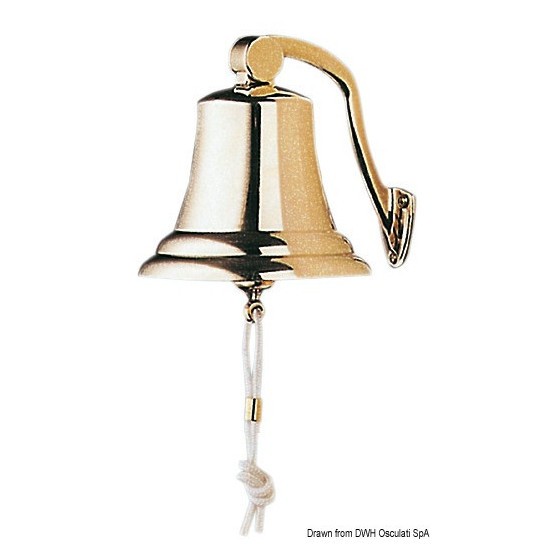 Cloche de navire en laiton 