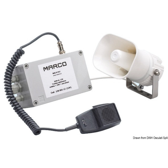 Avertisseur/sifflet électronique multifonctions MARCO 