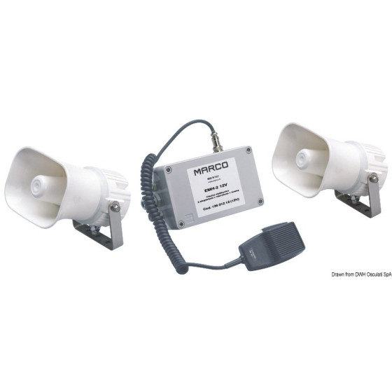 Avertisseur/sifflet électronique multifonction MARCO avec signaux codifiables 