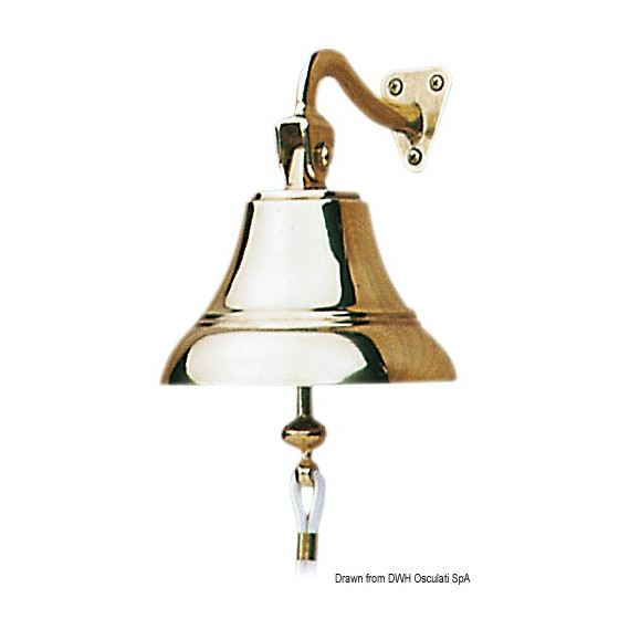 Cloche de navire en bronze sonore 