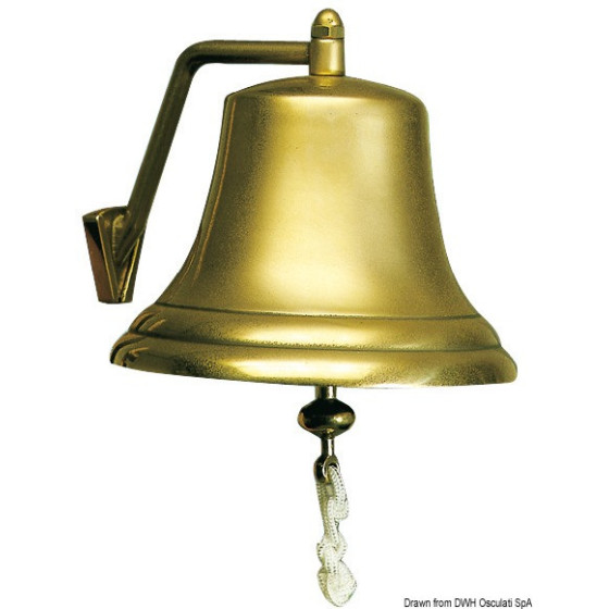 Cloche de navire en laiton sonore 