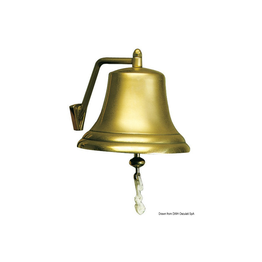 Cloche de navire en laiton sonore 