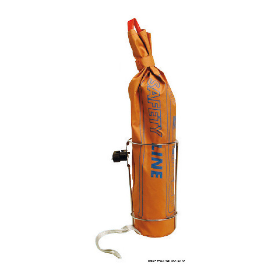Bout et support de rangement Variante ou Accessoires Réduit:sauvetage fluo 28 m *22.408.08*