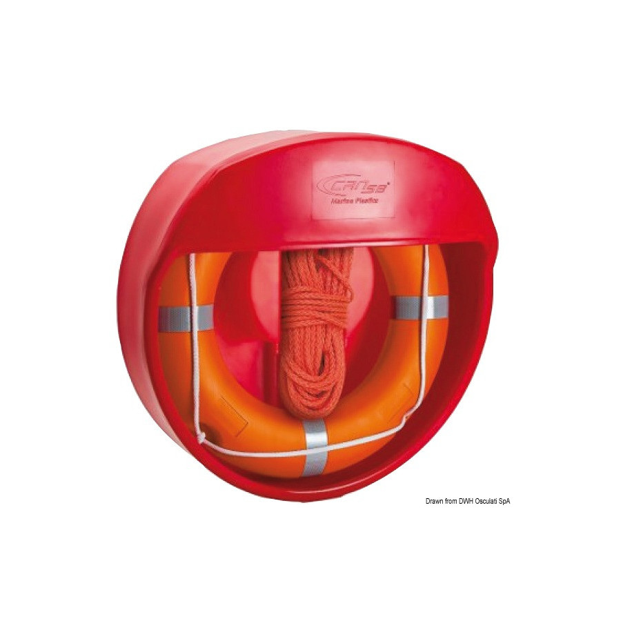 Étrier porte-bouée couronne Variante ou Accessoires Réduit:buoée couronne en plastique, universel *22.429.01*