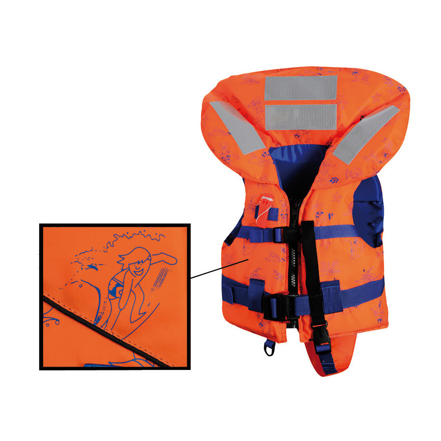 Gilet de sauvetage SV-150- 150N (EN ISO 12402-3) - Modèle Top Quality 