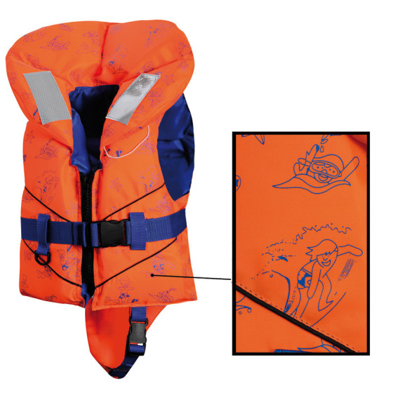Gilet de sauvetage SV-100 - 100N (EN ISO 12402-4) - Modèle Top Quality 