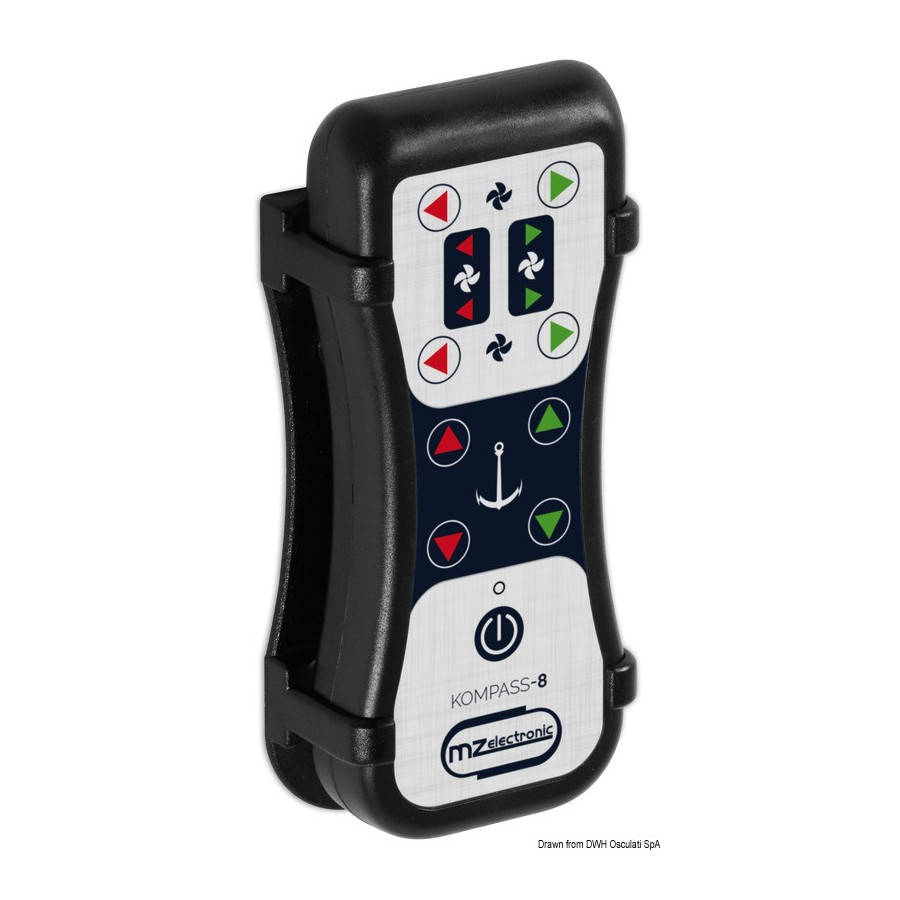 Radiocommande MZ ELECTRONIC Kompass-8 (émetteur + récepteur) 