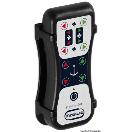 Radiocommande MZ ELECTRONIC Kompass-8 (émetteur + récepteur)