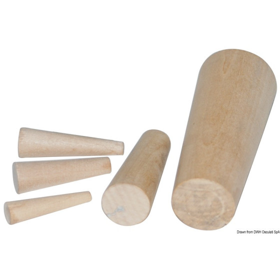Pinoches de sécurité Variante ou Accessoires Réduit:10 cônes en bois de securité de 8 à 38 mm *22.803.80* Qté : 3