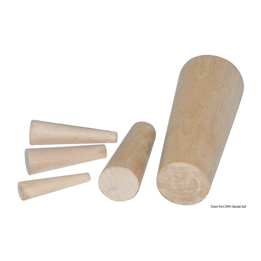 Pinoches de sécurité Variante ou Accessoires Réduit:10 cônes en bois de securité de 8 à 38 mm *22.803.80* Qté : 3
