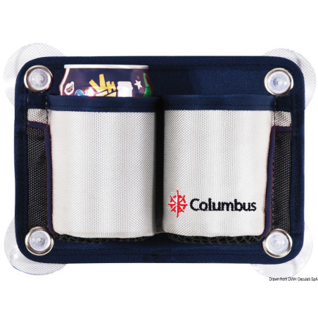 Poche porte-verres/porte-canettes bi-place COLUMBUS