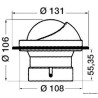 Compas RIVIERA Artica 2" 3/4