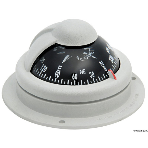 Compas RIVIERA Comet 2'' Variante ou Accessoires Réduit:Comet 2" fixation sur plan gris *25.006.01*