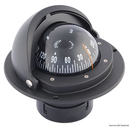Modèle à encastrer et dôme de protection télescopique pour envelopper RIVIERA Zenit 3"