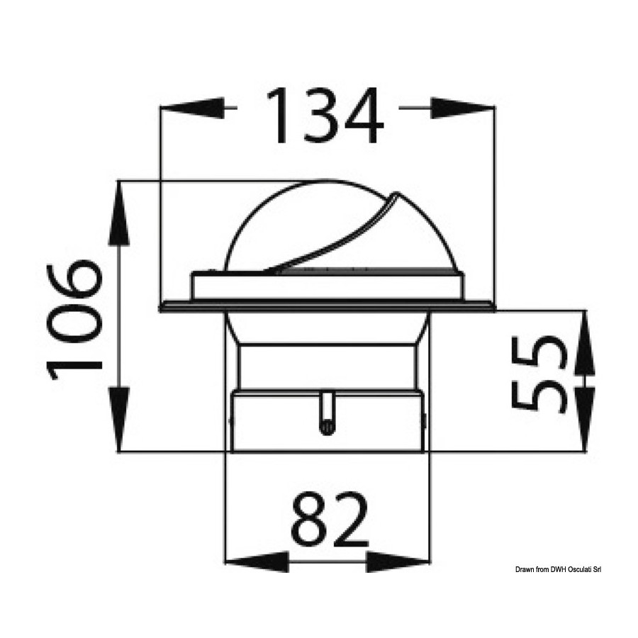 Compas compacte série ARTICA haute vitesse 3" 