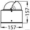 Compas avec habitacle + dôme de protection télescopique RIVIERA 4''