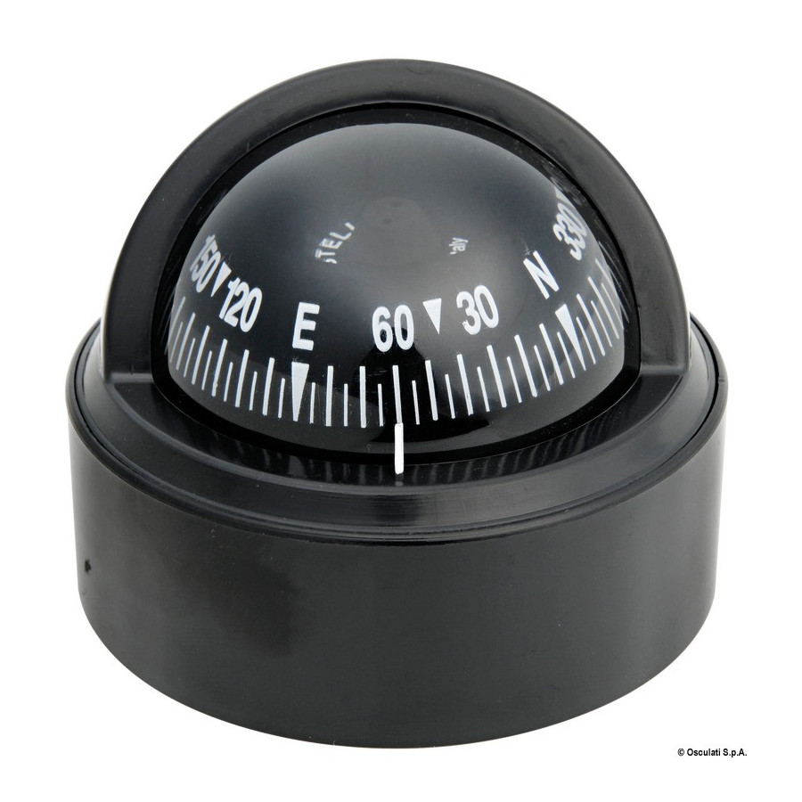 Compas modèle RIVIERA Stella 2" 1/2 Variante ou Accessoires Réduit:BS1 2"1/2 rose noire/boîtier noir *25.025.00*