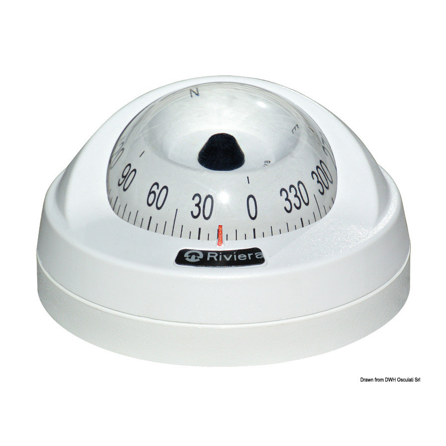 Compas RIVIERA Aries 2'' 1/2 Variante ou Accessoires Réduit:BAR 2"1/2 bianca,rosa bianca *25.025.28*